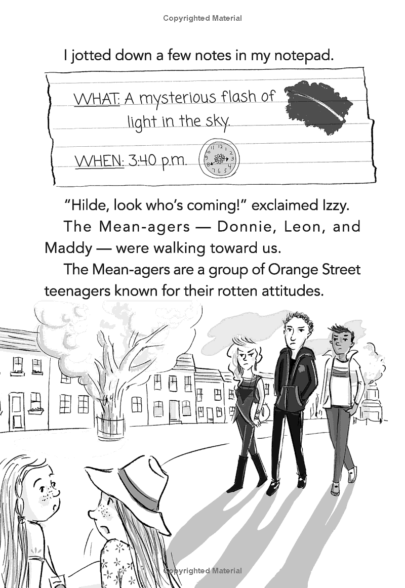 Sách ngoại văn: Hilde Cracks The Case - Book 4 - Ufo Spotted!