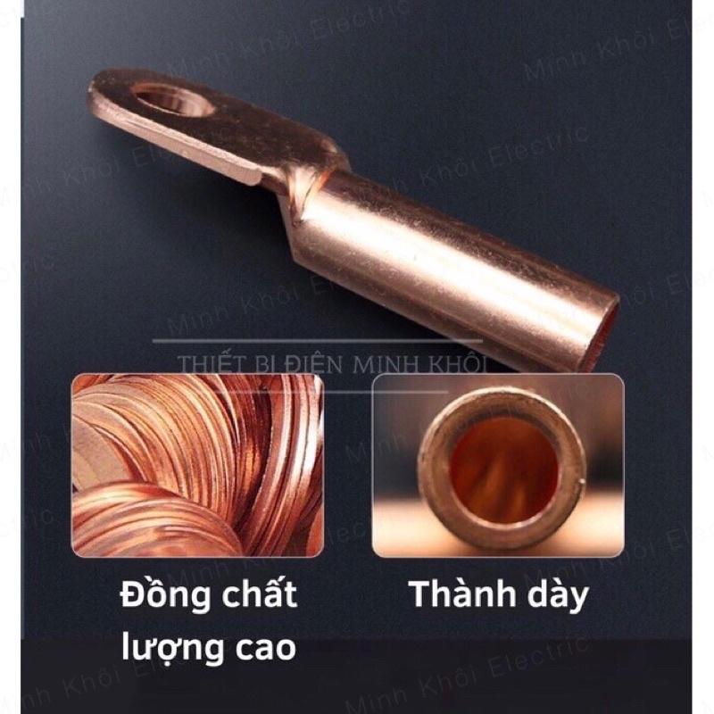 Đầu Cos Đồng Đỏ Đúc, đầu cos đồng đúc, cốt trần, cốt dài tròn