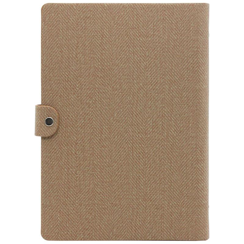 Sổ Bìa Còng Business A5 Kẻ Ngang 200 Trang 70gsm - Hồng Hà 9229 - Màu Nâu