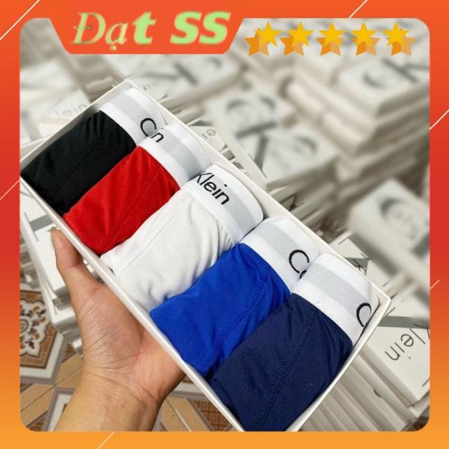 Sịp Đùi Nam CKThun Lạnh Cao Cấp, Quần Lót Nam Chất Liệu Co Dãn 4 Chiều Thấm Hút Mồ Hôi -Combo 5 Quần Ck