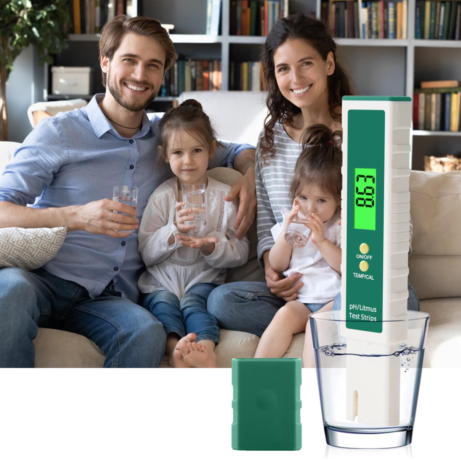 Digital PH Meter PH Tester Water Quality Tester Temperature Function