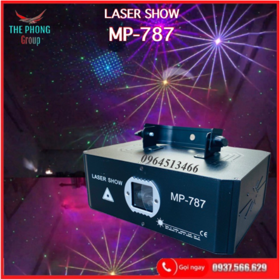 Đèn Laser Bay Phòng Laser 787 Đèn Laser Chiếu Hình 3D Dành Cho Phòng Bay