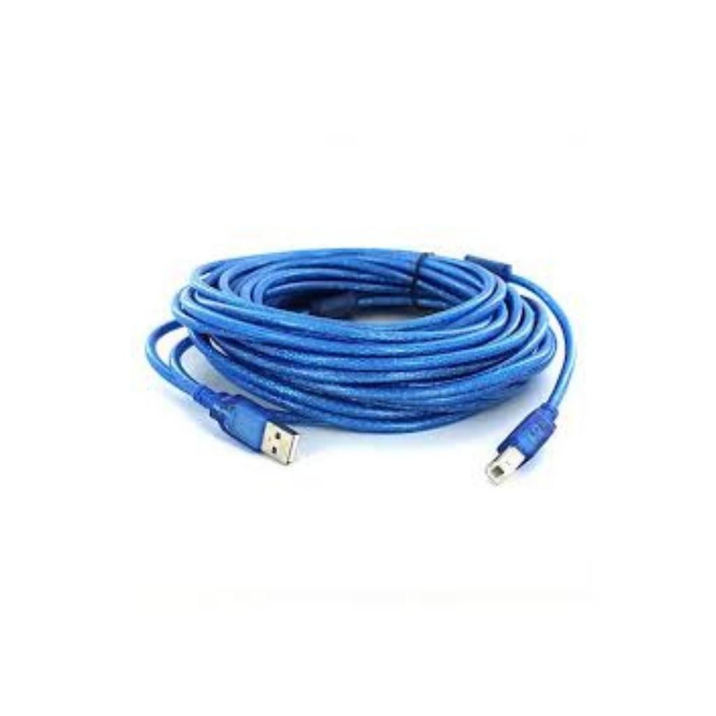 Dây nối dài usb 1.5m, 3m, 5m, 10m 2.0 màu xanh