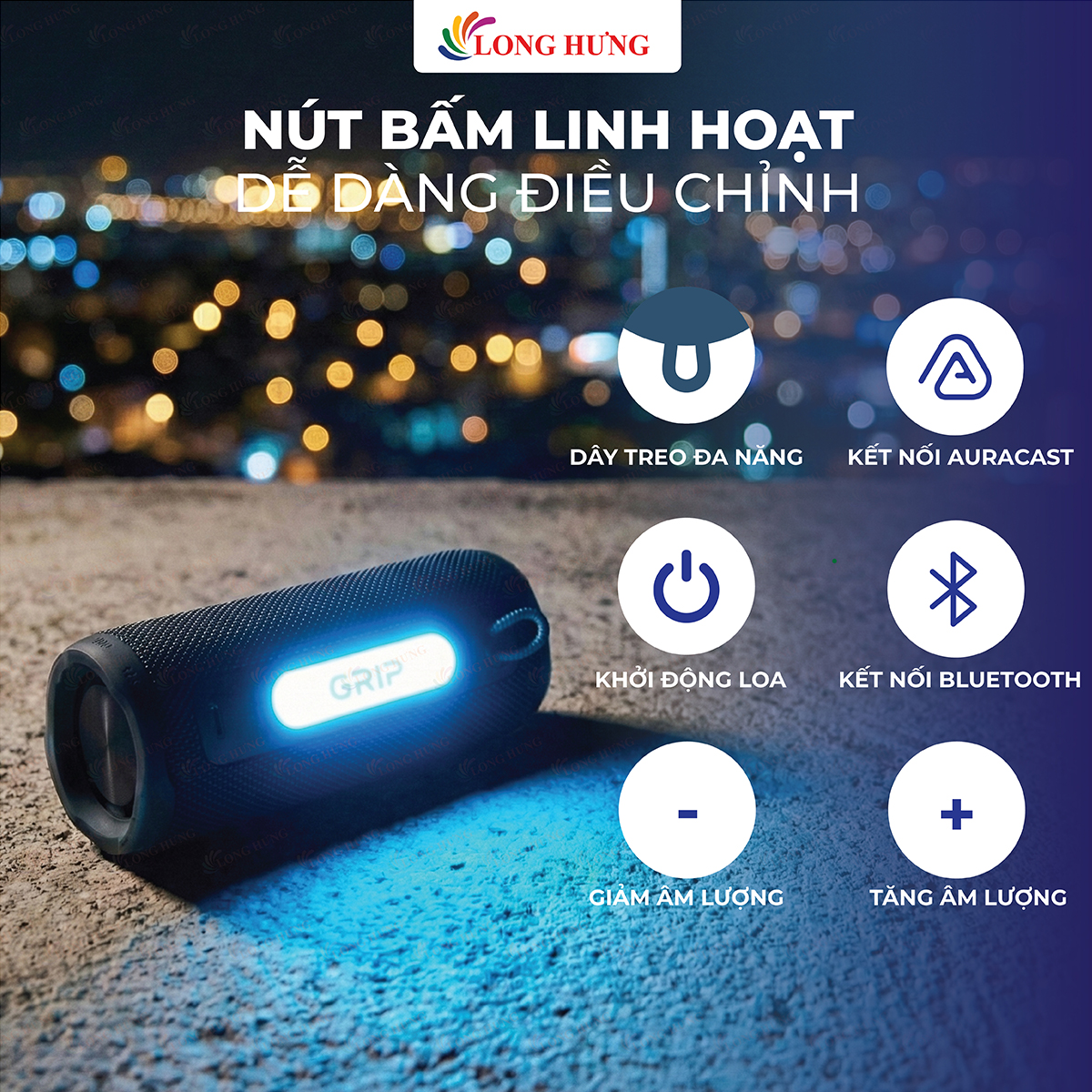 Loa Bluetooth JBL Grip JBLGRIP - Hàng chính hãng