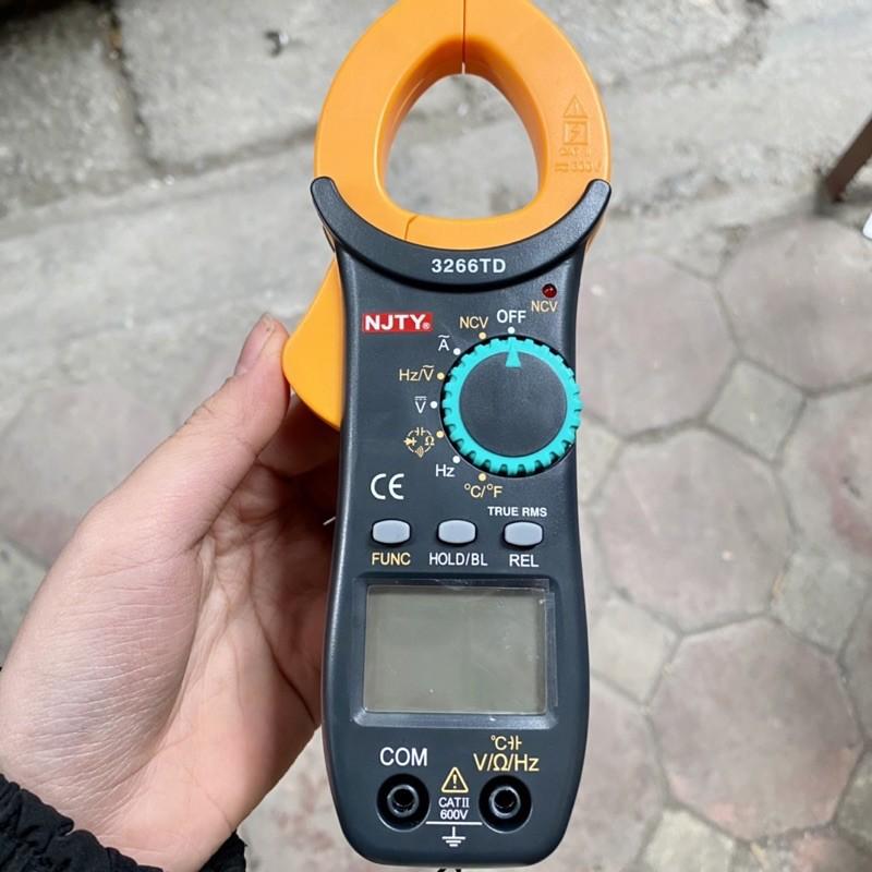 Ampe kìm dòng NJTY 3266TD Đo Tụ,Tần Số, Nhiệt Độ