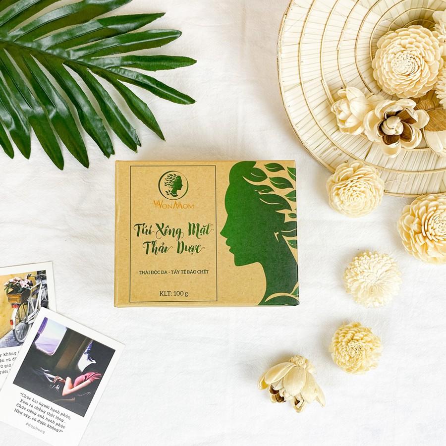 Bộ dưỡng đẩy mụn ẩn, dưỡng trắng hồng da mặt Wonmom