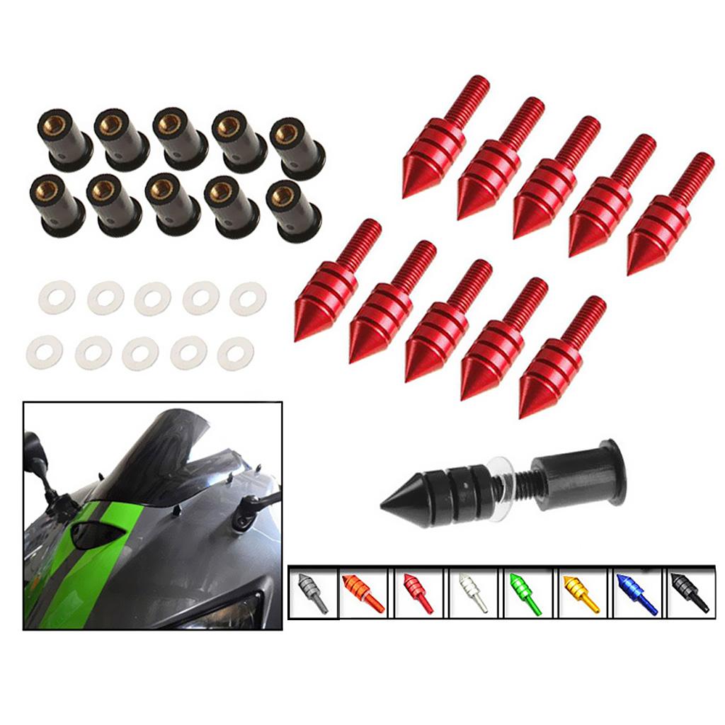 Xe Máy Fairing Bu Lông/Kính Chắn Gió Ốc Vít/Kính Chắn Gió Bu Lông