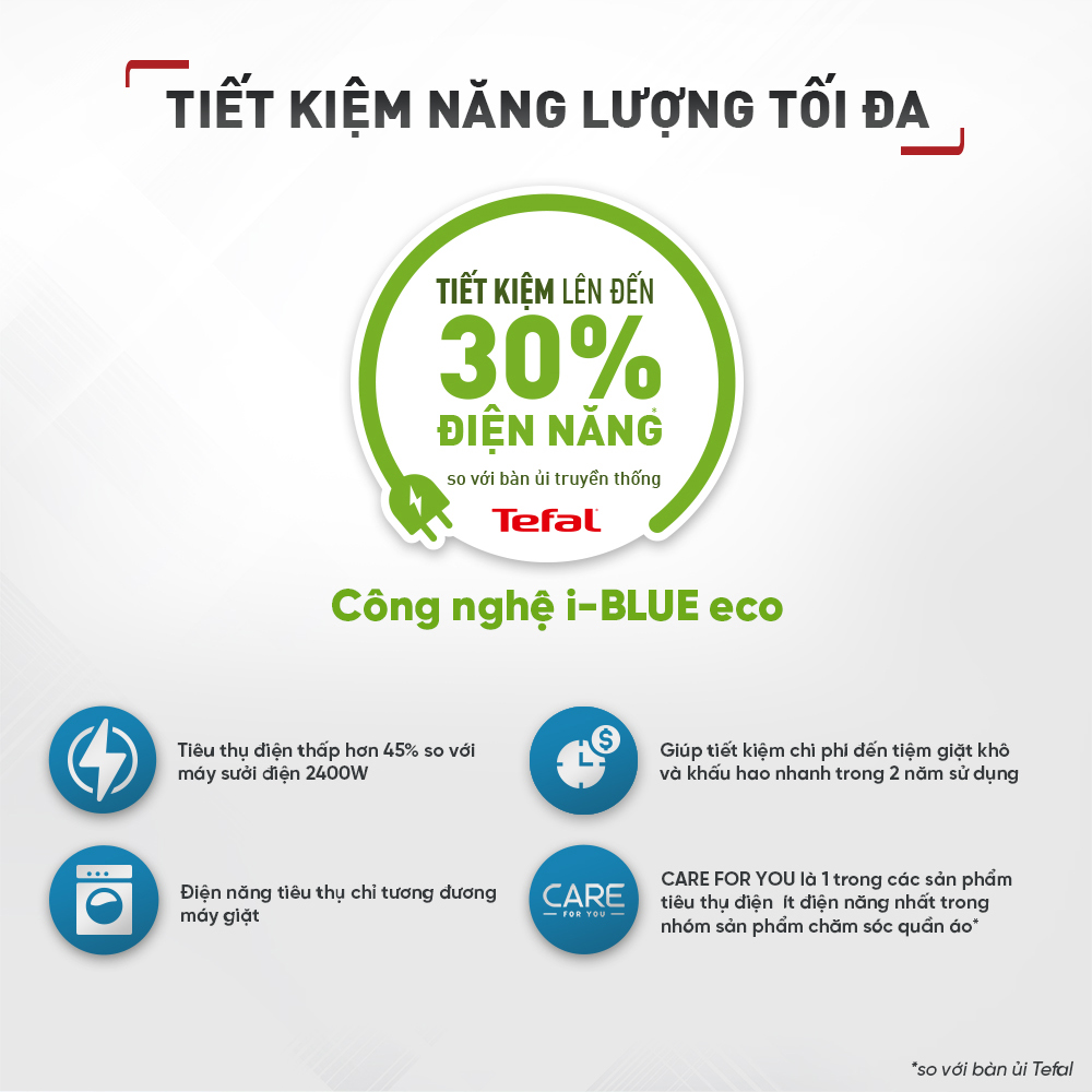 Máy chăm sóc quần, áo đa năng Tefal YT405E1 - Hàng chính hãng