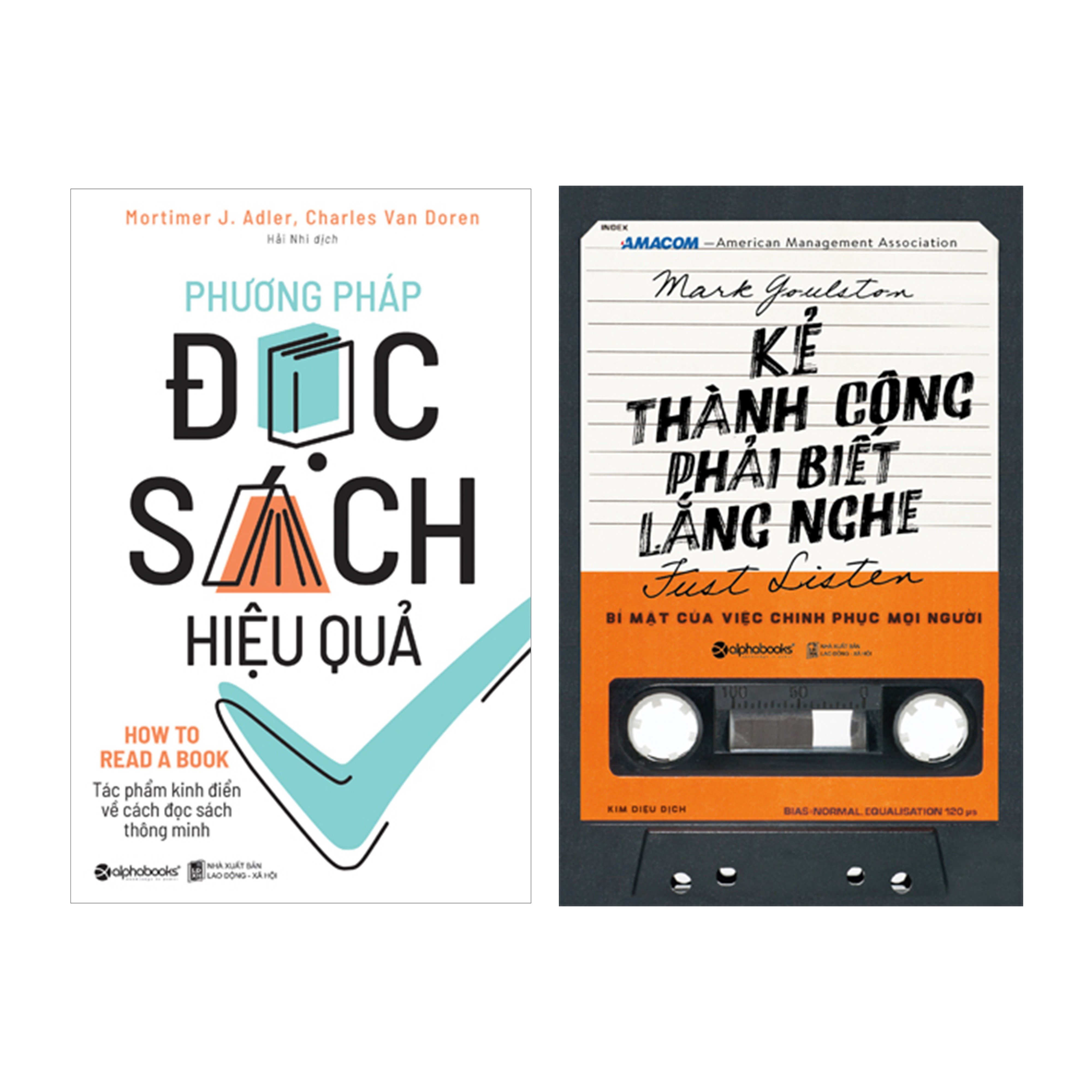 Combo Phương Pháp Đọc Sách Hiệu Quả + Kẻ Thành Công Phải Biết Lắng Nghe