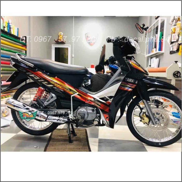 Tem Sirius đỏ đen Spark Crom