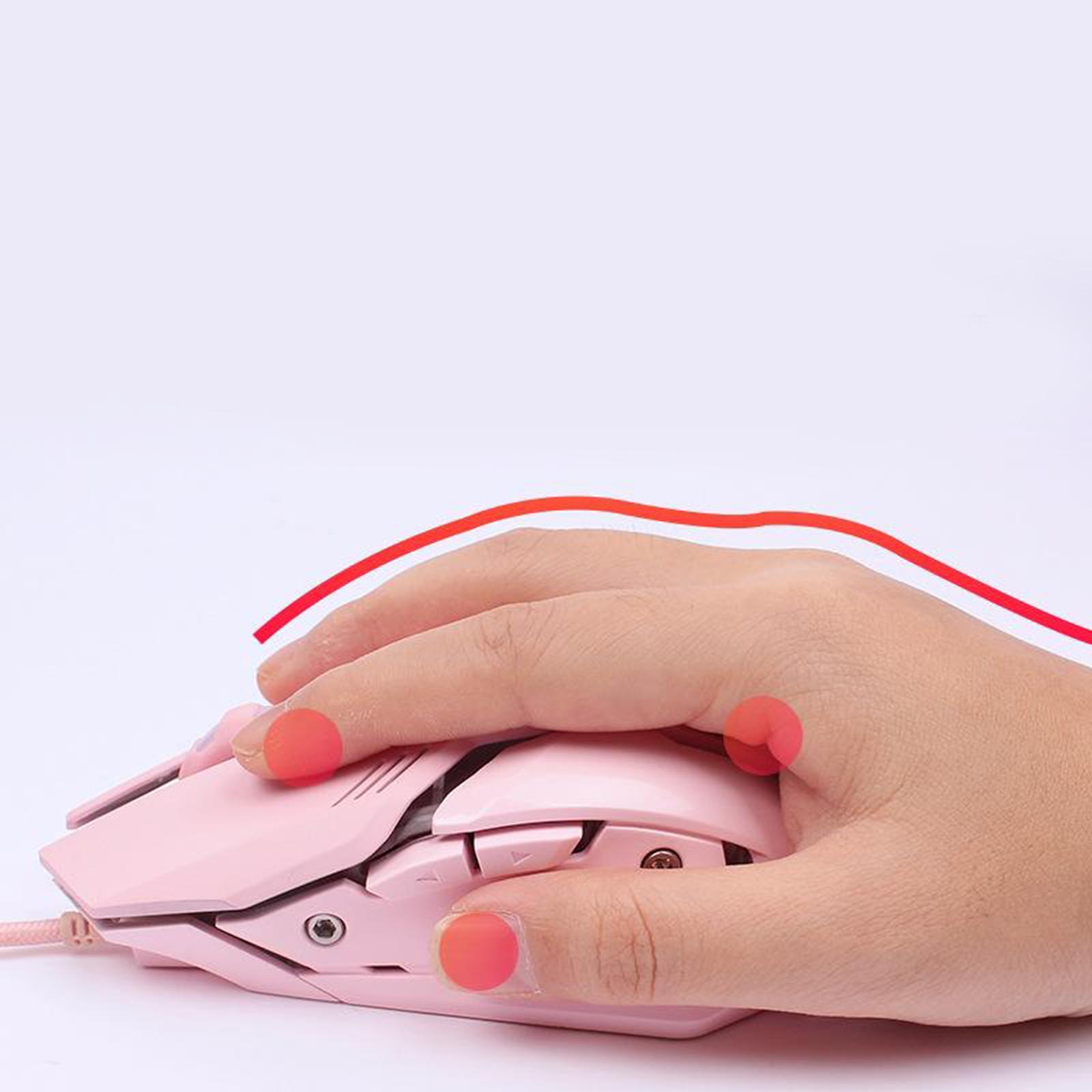 Colorful LED Optical USB Gaming Mouse Game Mice For Laptop PC Gamer