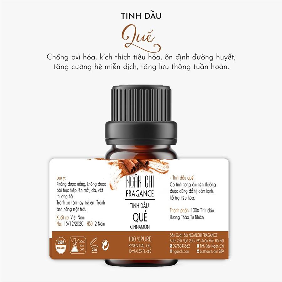 Combo Đèn Xông Tinh Dầu Gốm Bát Tràng + 2 Tinh Dâu Thiên Nhiên 10Ml