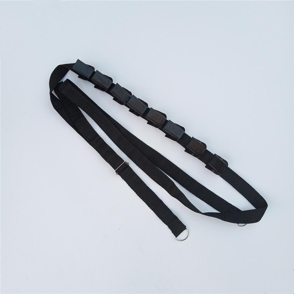 8 Hooks Over Door Hanger Hat Umbrella Rack Organizer Rack Holder Black