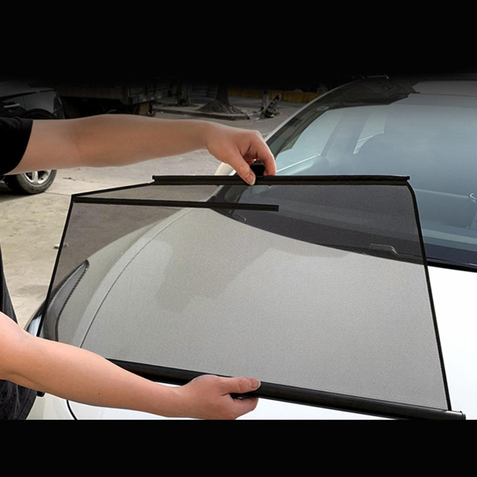 2x Car Window Curtains for  Sun Shade