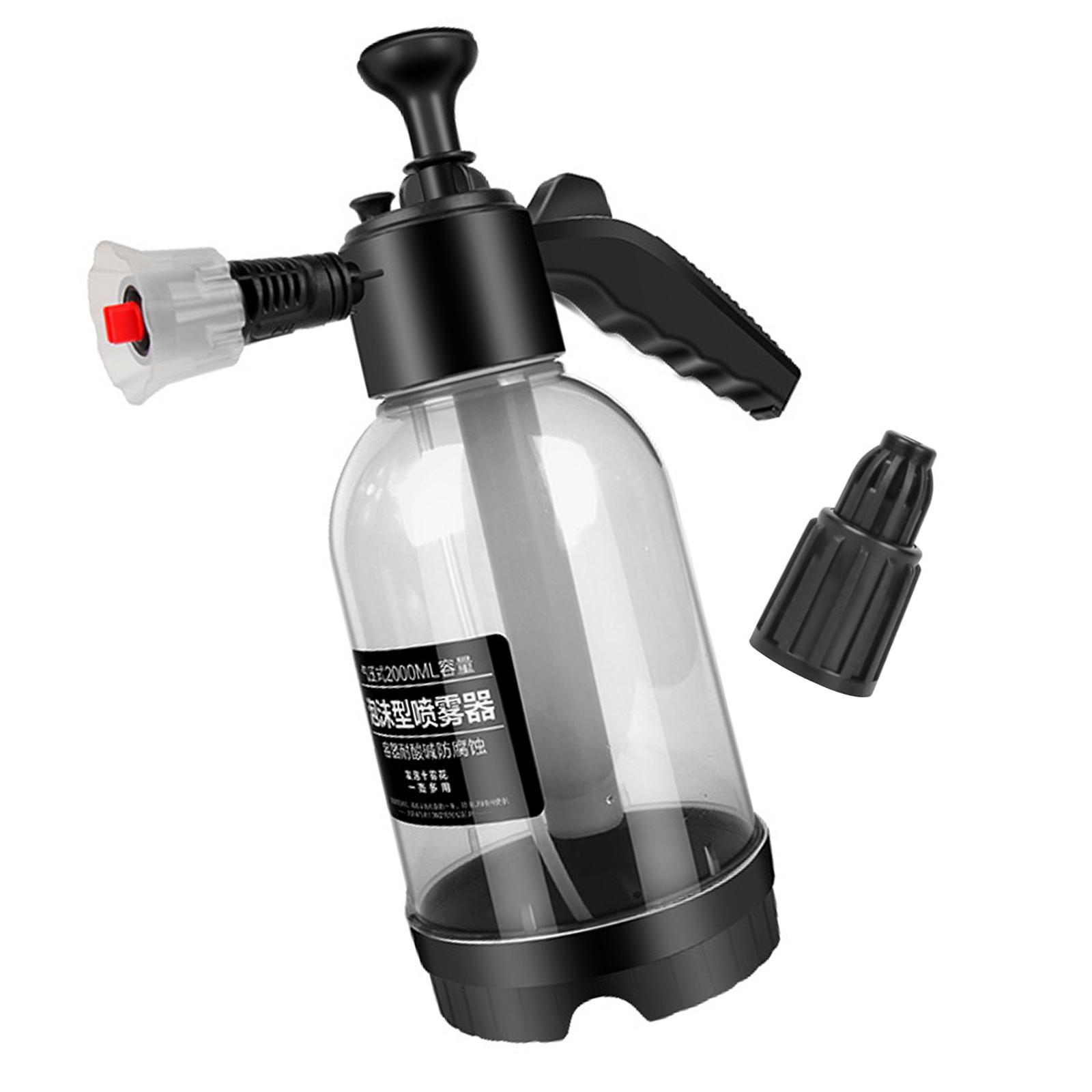 Car Wash Foam Pressure Sprayer 2L Multipurpose for Indoor Outdoor Lawn