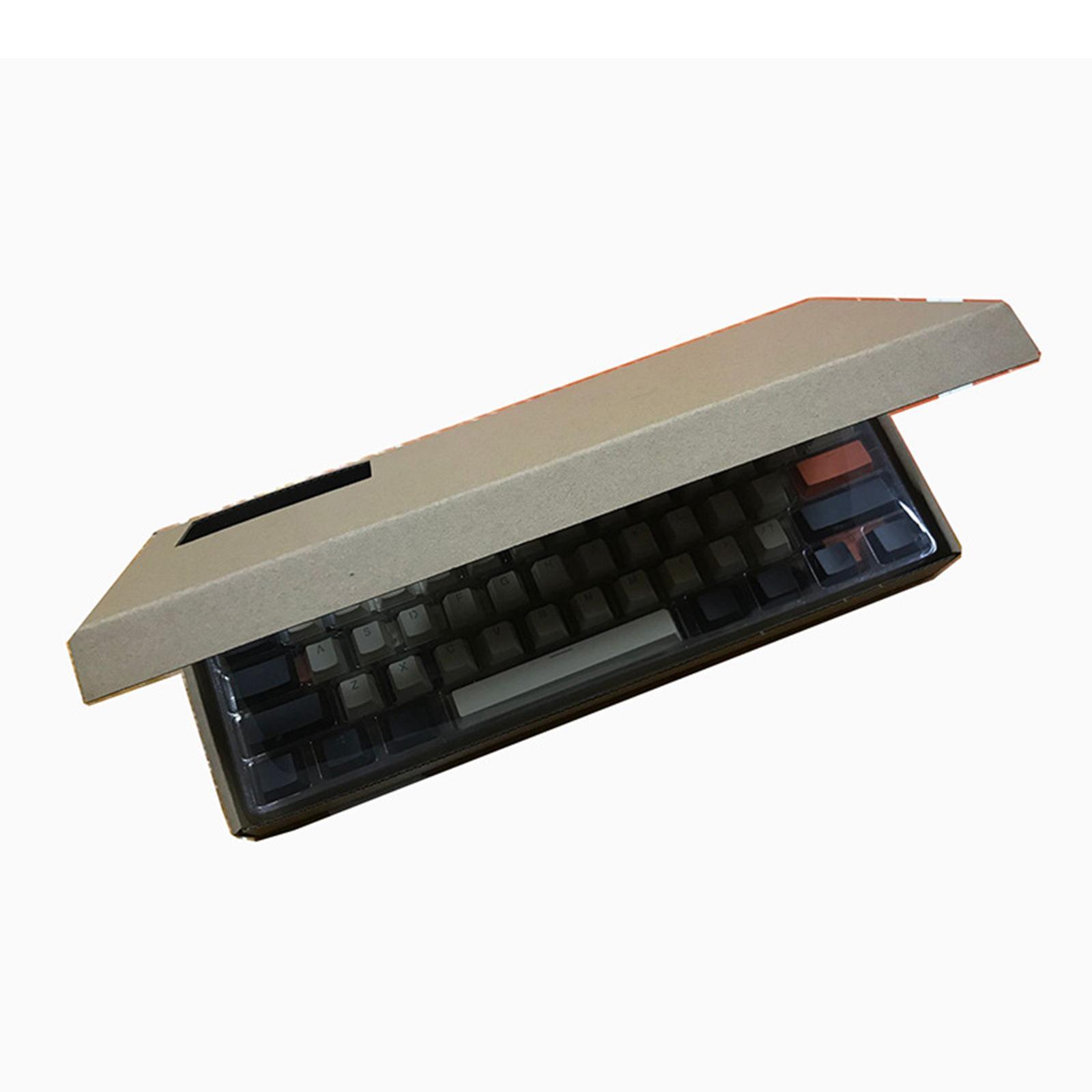 2 Layers Keycap Storage Box Dustproof Lid Compartment Keyboard Set Storage