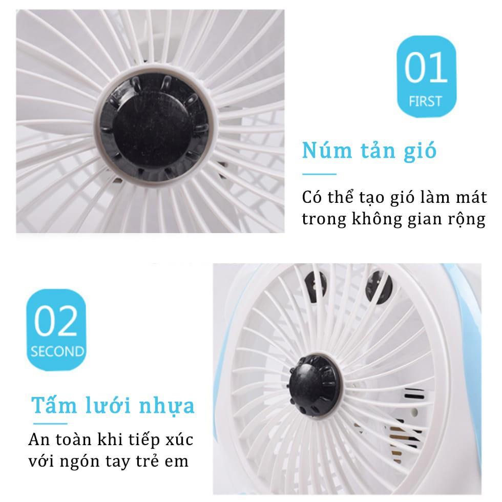 Quạt Cắm Điện Hình Thú Dễ Thương Cỡ Nhỏ Tiện Lợi, Bảo Hành 12 Tháng