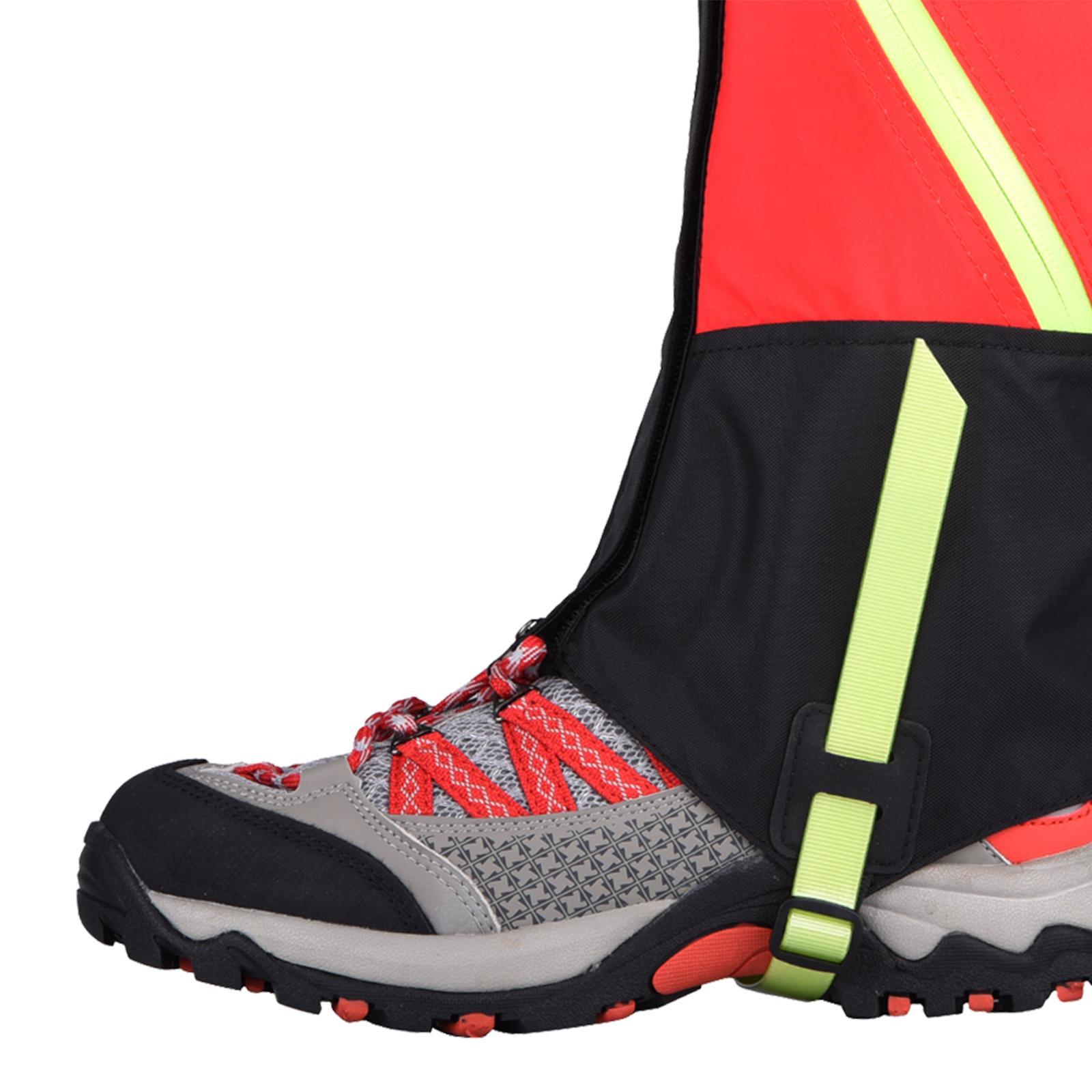 Children Leg Hiking , Shoe Covers Kids Snow Gaiter Waterproof Breathable Leg Protector for Camping, Climbing, Running