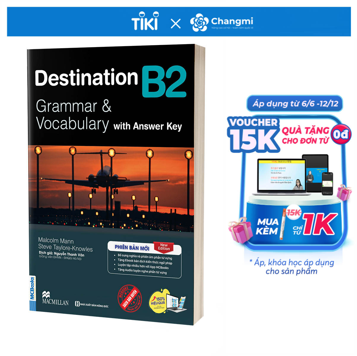 Destination B2 Grammar and Vocabulary (Kèm Đáp Án) Tặng Audio và bài tập thực hành MCBooks