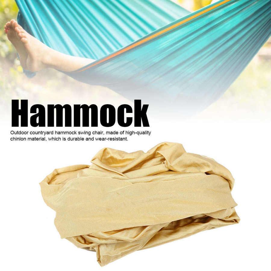 1/1.5M Di Động Võng Cắm Trại Ngoài Trời Sinh Tồn Thun Võng Vườn Xoay Treo Ngủ Ghế Cho Trẻ Em Kid