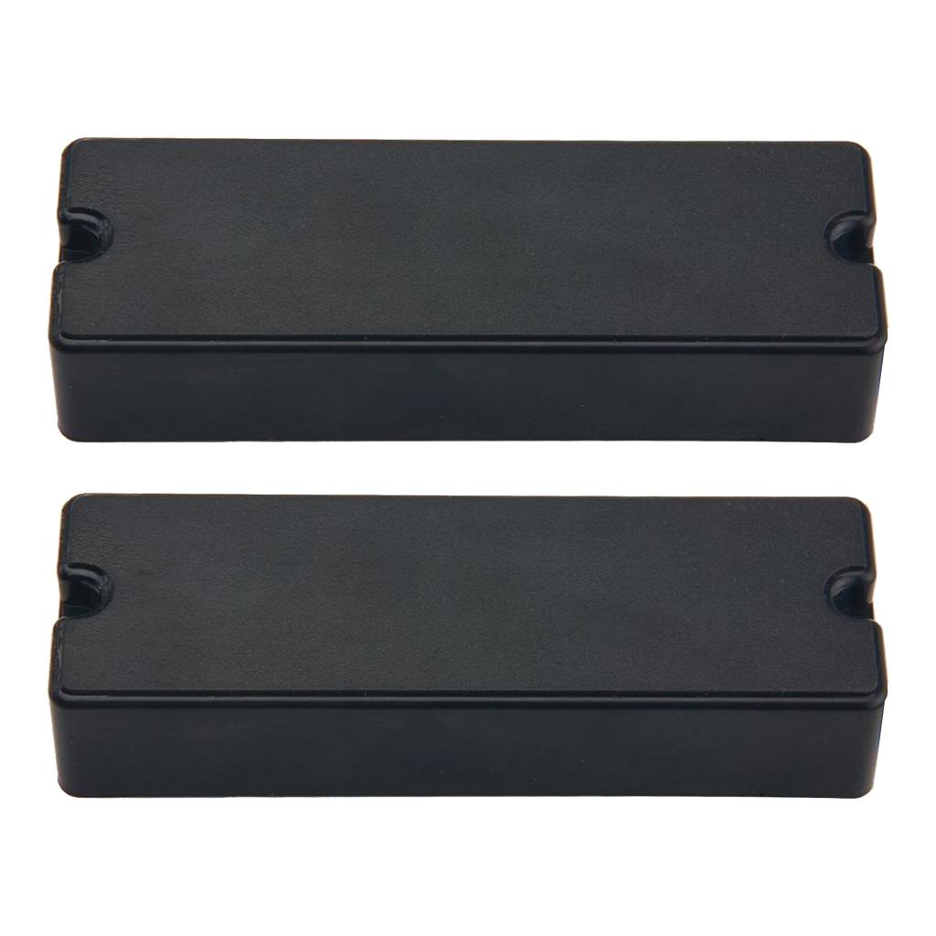 2 chiếc 6 Dây Đen Soapbar Bán Tải Âm Sáng 11k cho Guitar Bass Điện