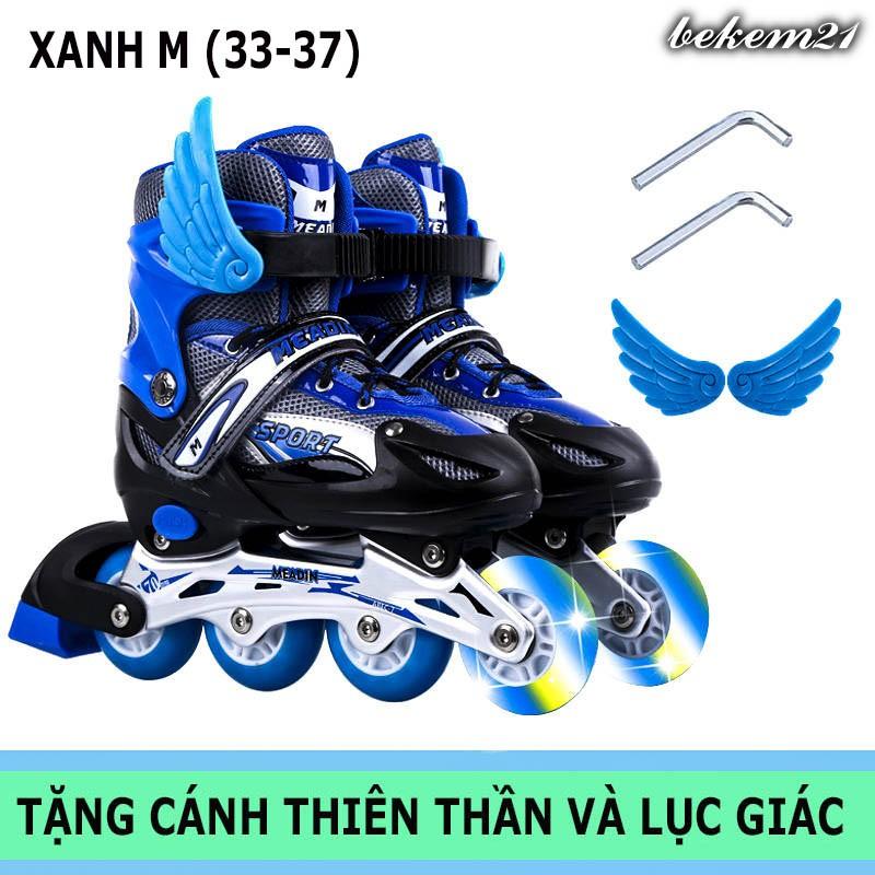 Giày trượt Patin trẻ em, người lớn Sports đủ size có thể điều chỉnh to nhỏ