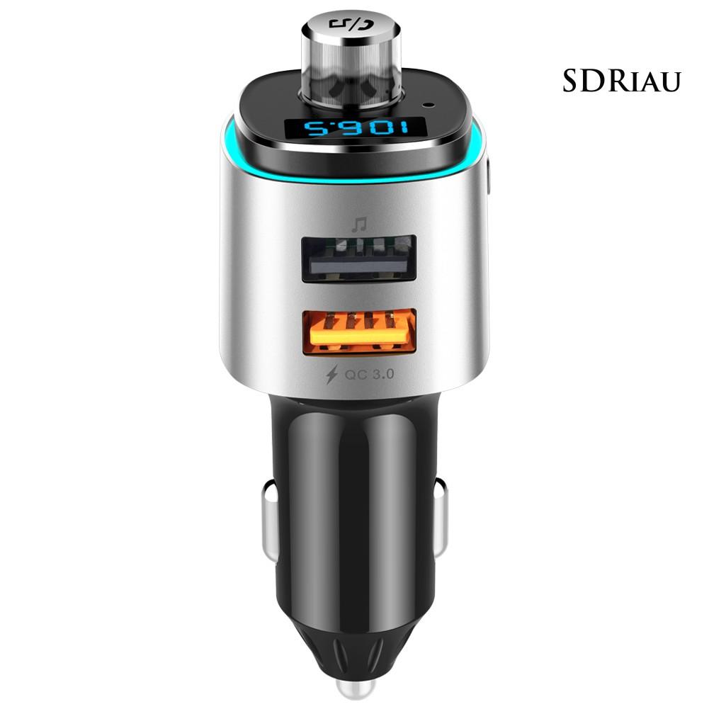 Máy Nghe Nhạc Mp3 Qcd42 Trên Xe Hơi Kết Nối Bluetooth Qc3.0 Kèm Phụ Kiện