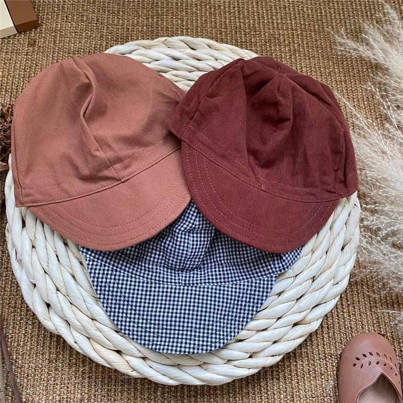 EnkeliBB Soor Ploom Thu Mùa Đông Cho Bé Cap Vintage Bé Trai Bé Gái Nón Thương Hiệu Thiết Kế