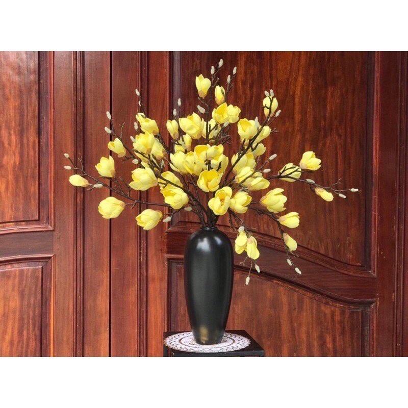 Lọ Cắm Hoa, Lọ Hoa Dáng Bom Kích Thước 30cm - 40cm Miệng Nhỏ Sang Trọng, Tinh Tế