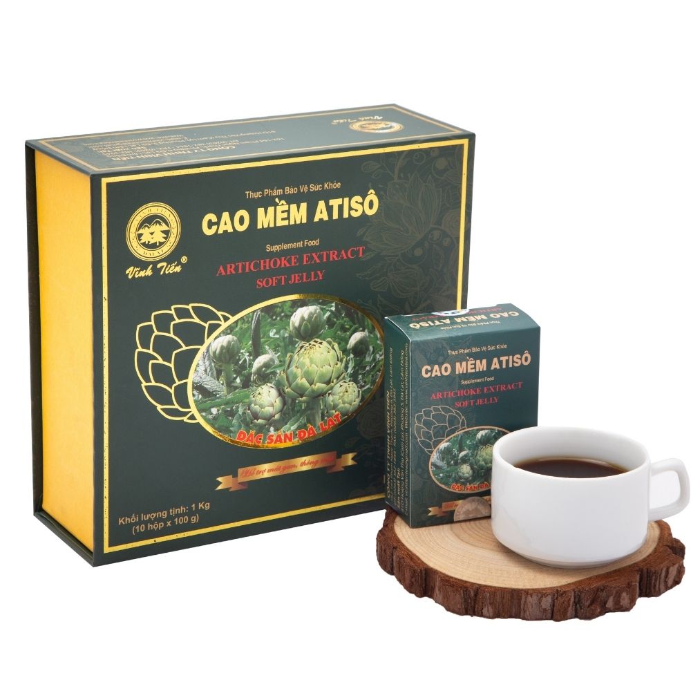 Cao Mềm Atiso Đà Lạt Vĩnh Tiến - Giải độc gan, thanh lọc cơ thể.