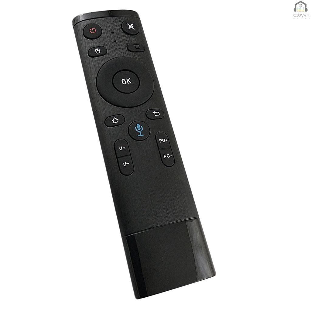 Điều khiển từ xa không dây 2.4G cho Smart TV Android TV Box HTPC máy tính màu đen