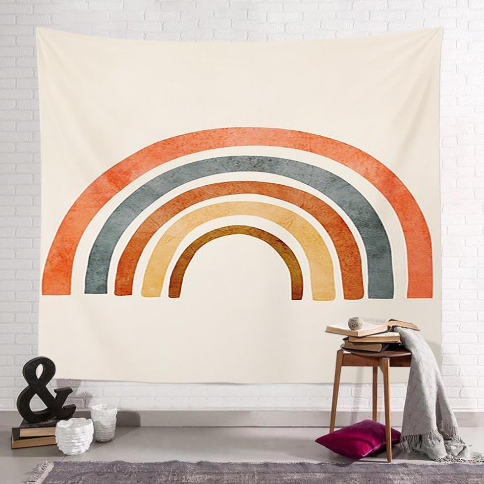 Tranh vải treo tường decor vintage Thảm trang trí phòng ngủ Happyhome1977