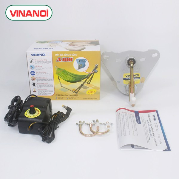 Máy đưa võng em bé VINANOI - A100 sức đưa 100kg cho cả Mẹ và Bé