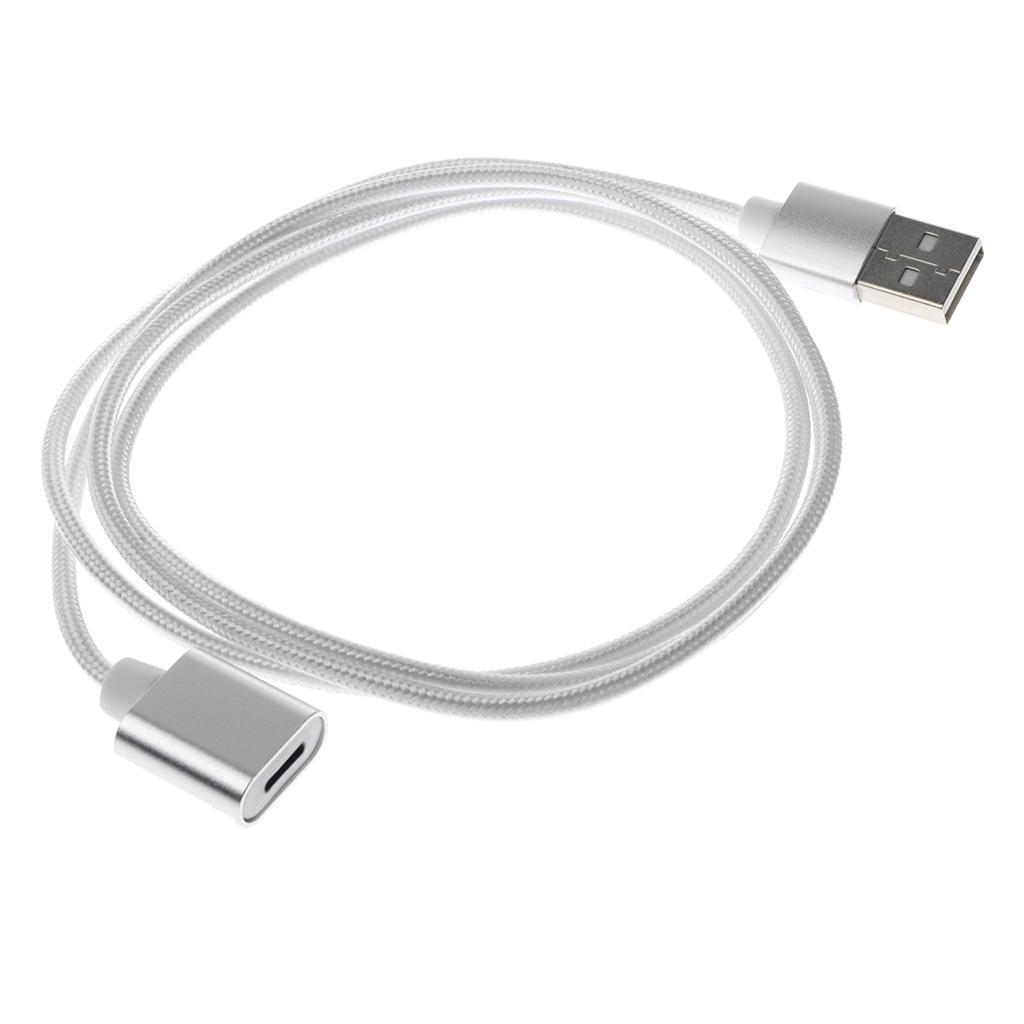 2-3pack 1m Charger Charging Charger Cable Cord for Apple iPad Pro Pencil Silver