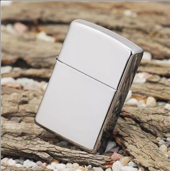 Bật lửa hộp Quẹt inox trơn sáng