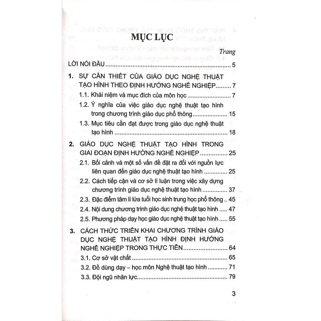 Giáo Dục Nghệ Thuật Tạo Hình - Giai Đoạn Giáo Dục Định Hướng Nghề Nghiệp