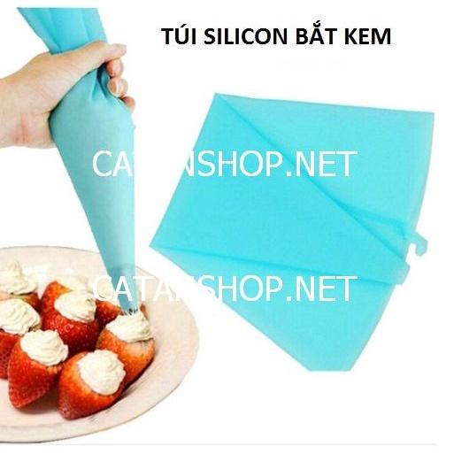 Túi silicon bắt kem trang trí bánh tiện lợi bánh kem sinh nhật, bánh cookie GD516-TuiBK