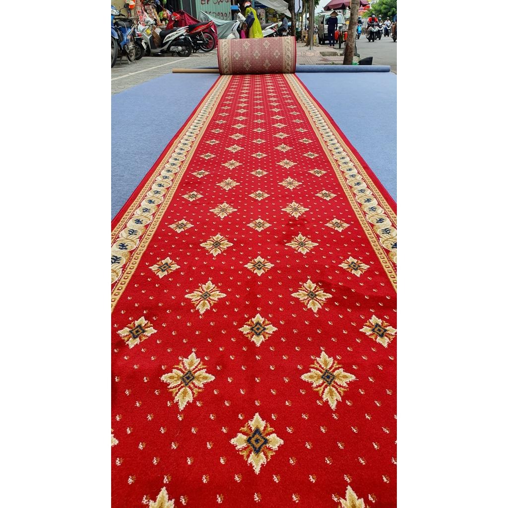 Thảm hành lang cổ điển len, thảm trải lễ đường, lối đi nhà hàng, khách sạn, sự kiện khai trương