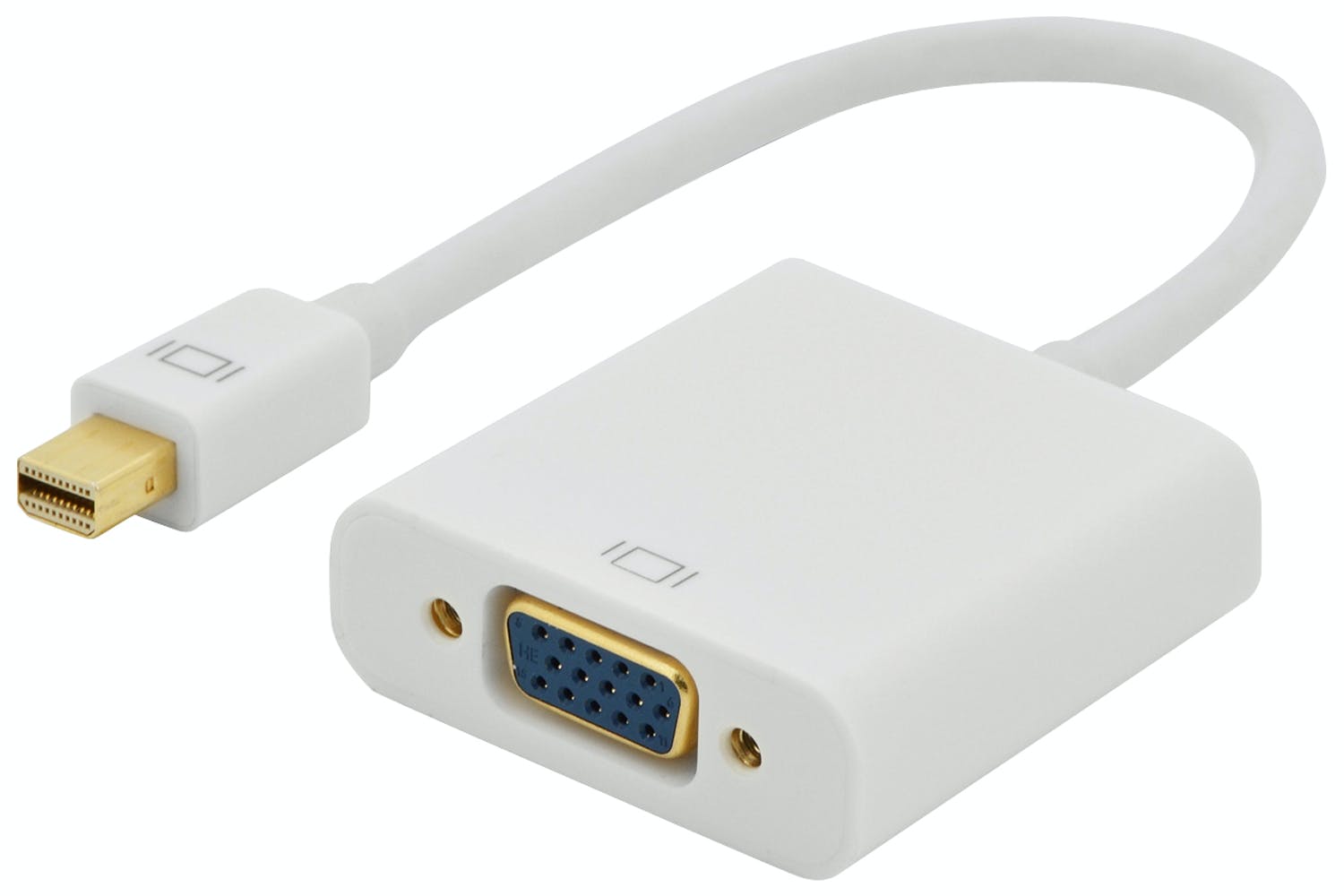 Cáp chuyển đổi mini display port ra vga,Dây Cáp Chuyển mini Displayport sang Cổng vga - Home Computer