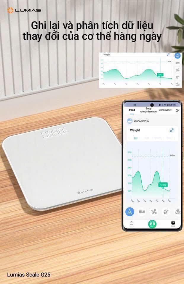 Cân điện tử Lumias Scale G25 hàng chính hãng