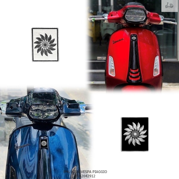 Logo Mặt Trời CNC Cho Vespa