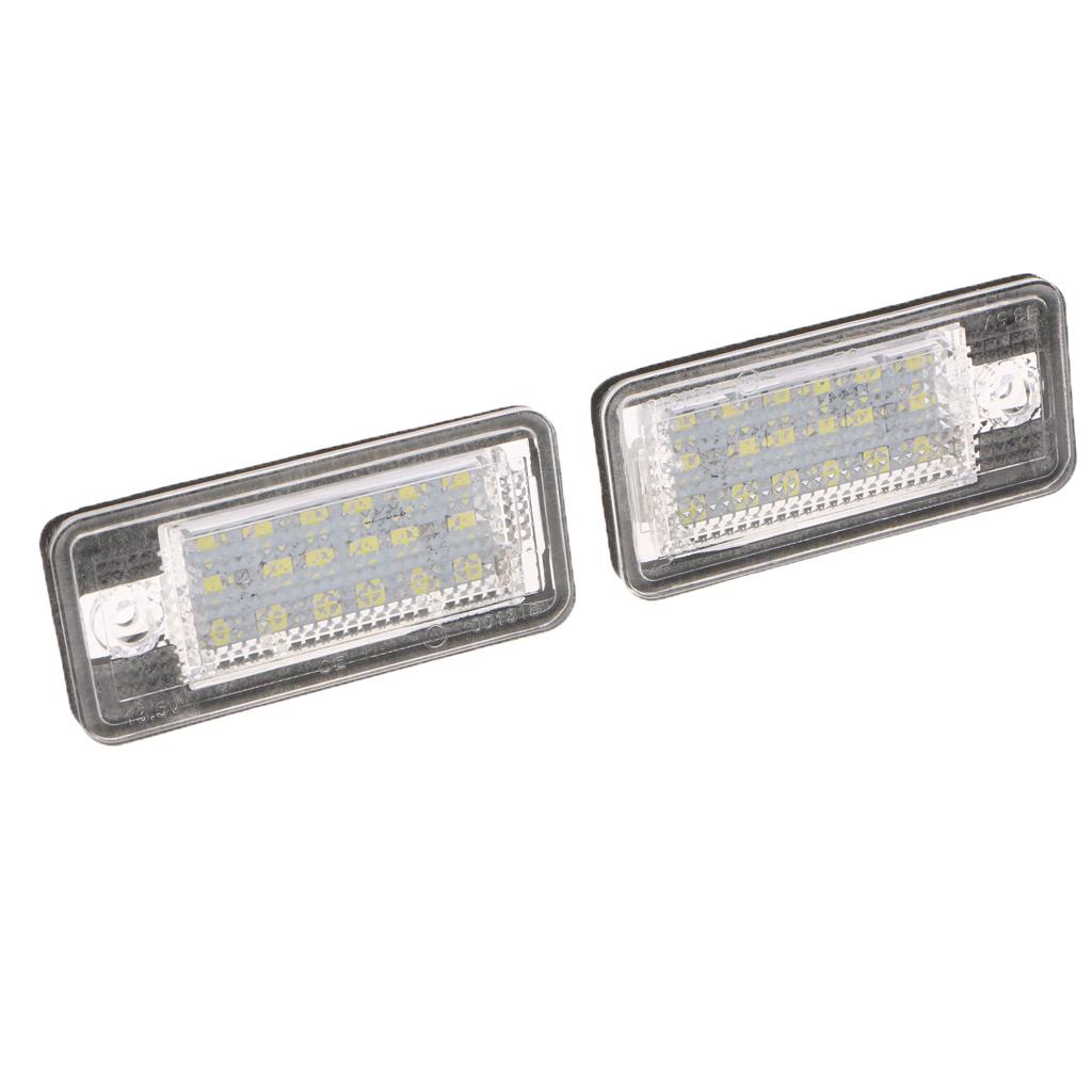 6500K 3.48W 12V License Plate Lights LED for A3 A4 B6 B7 A6 A8 Q7 A5