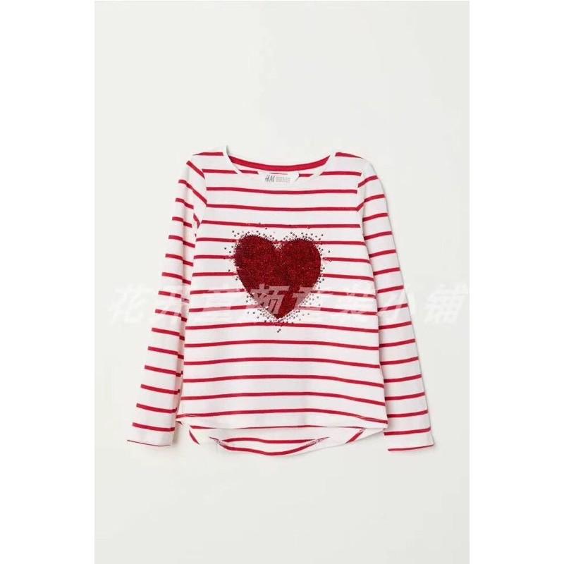 Áo Thun Cotton Dài Tay Bé Gái