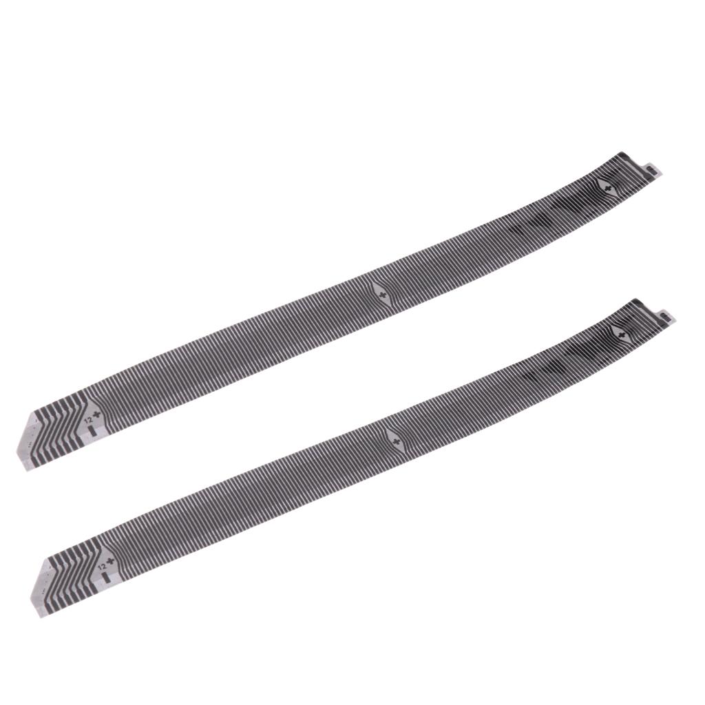 2x Ribbon Cable For  E31 E36 Instrument Panel LCD Screen