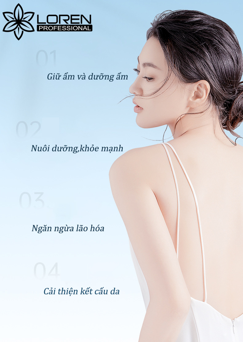 Combo 2 chai Kem dưỡng da Lavita Whitening Body Cream Loren Professional dưỡng ẩm da, dưỡng trắng da mềm mịn, hỗ trợ phục hồi da, giúp ngăn ngừa lão hóa