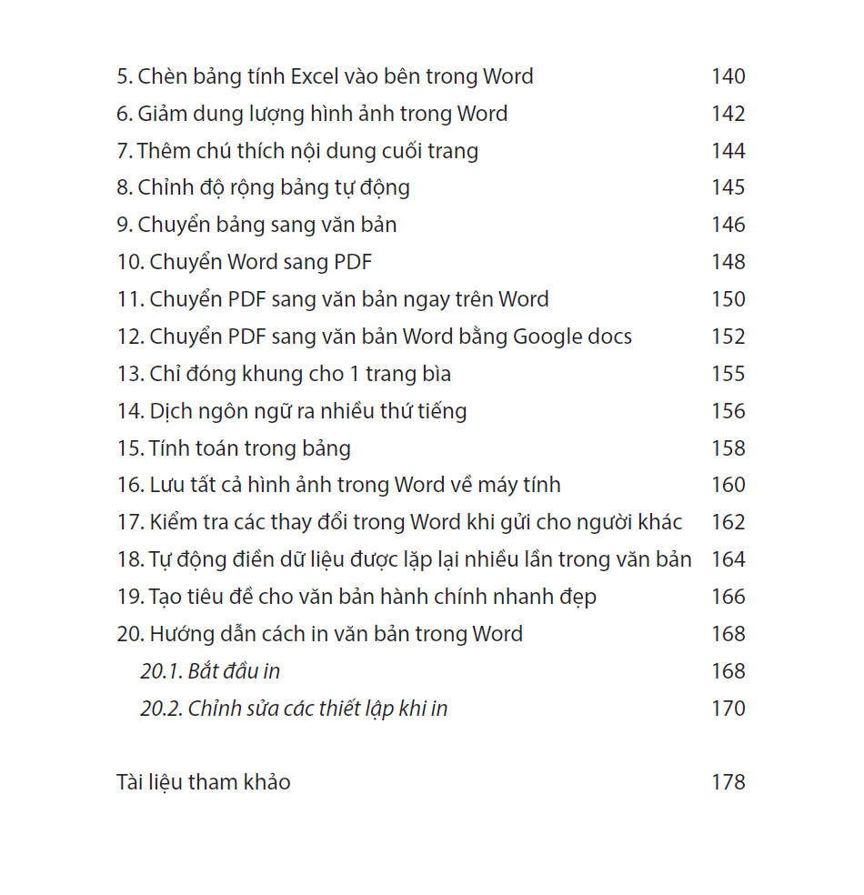 Combo 2 Sách Excel Và Word Ứng Dụng Văn Phòng Từ Cơ Bản Đến Nâng Cao