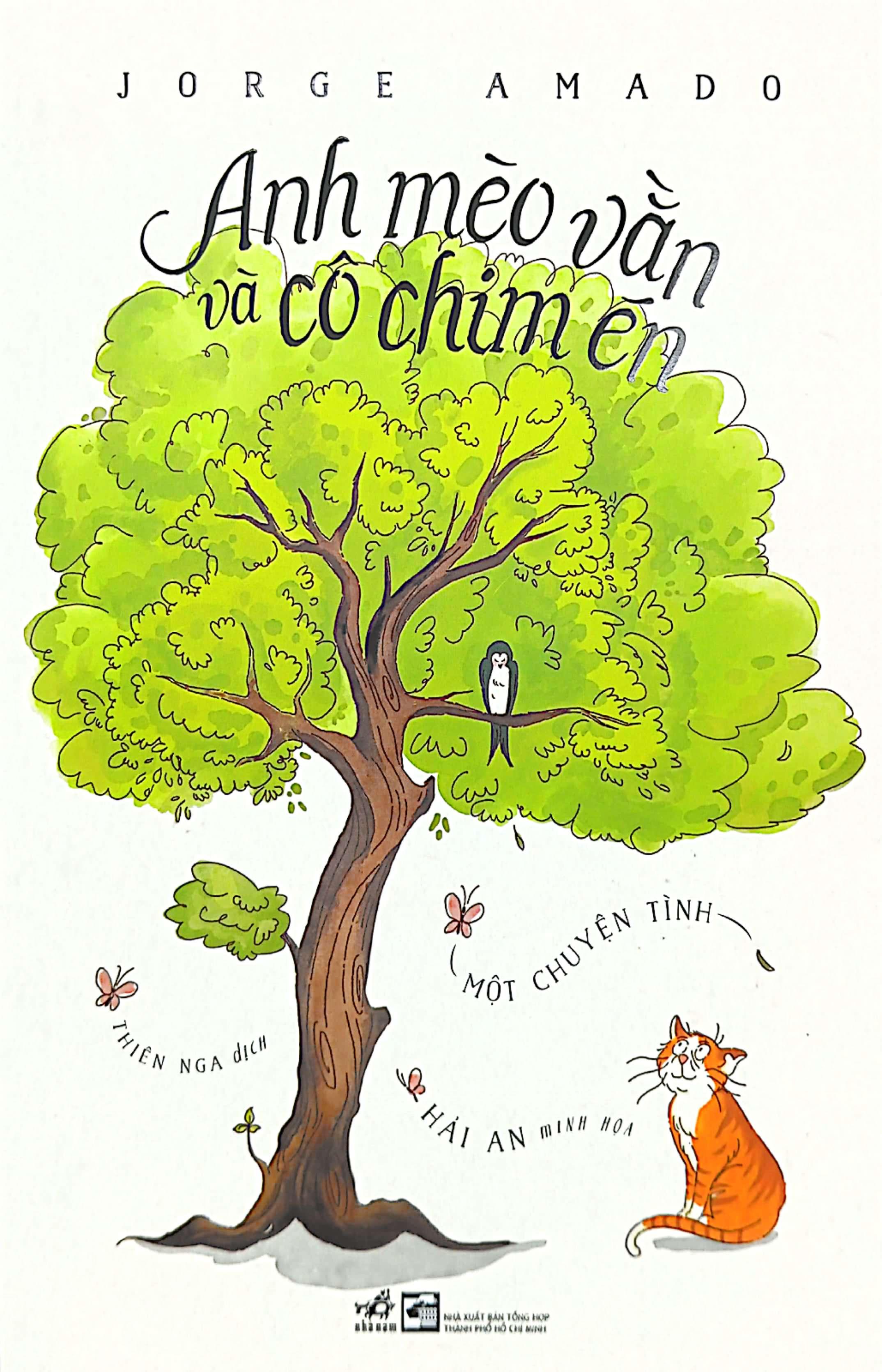 Sách - Anh Mèo Vằn Và Cô Chim Én - Một Chuyện Tình
