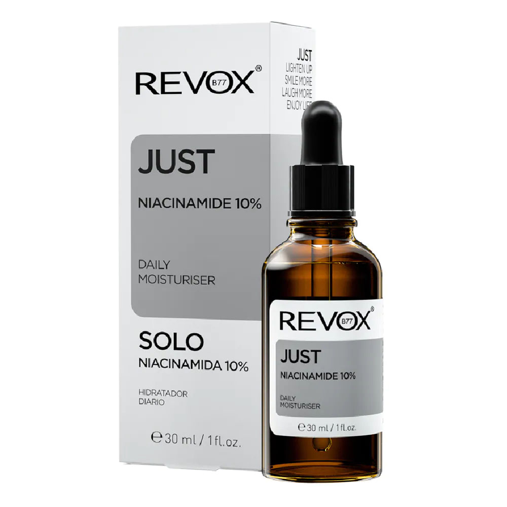 Tinh Chất Revox B77 Just Niacinamide 10% Daily Moisturiser Dưỡng Ẩm Mặt &amp; Cổ 30ml