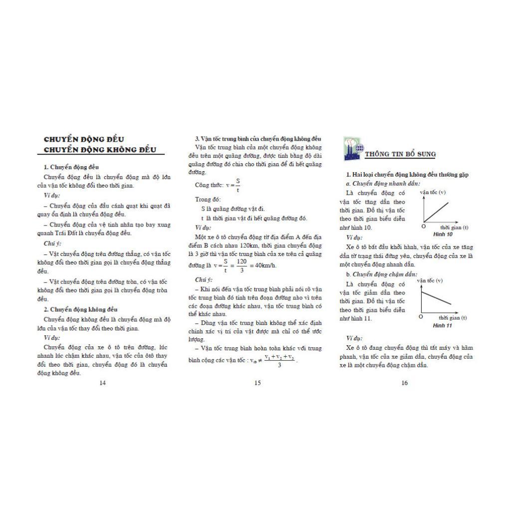 Sách - Sổ Tay Vật Lí Lớp 8 - Dùng Chung Cho Các Bộ SGK Hiện Hành - Hồng Ân