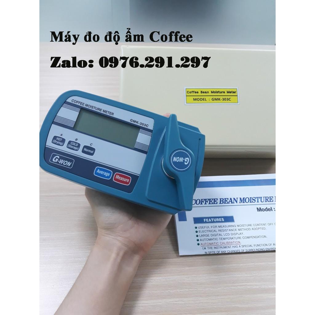 Máy đo độ ẩm Cafe - Máy đo độ ẩm Coffee GMK - 303C GWon Hàn Quốc.